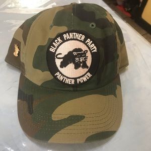 Black Panther Party Panther Power Strapback Cap
